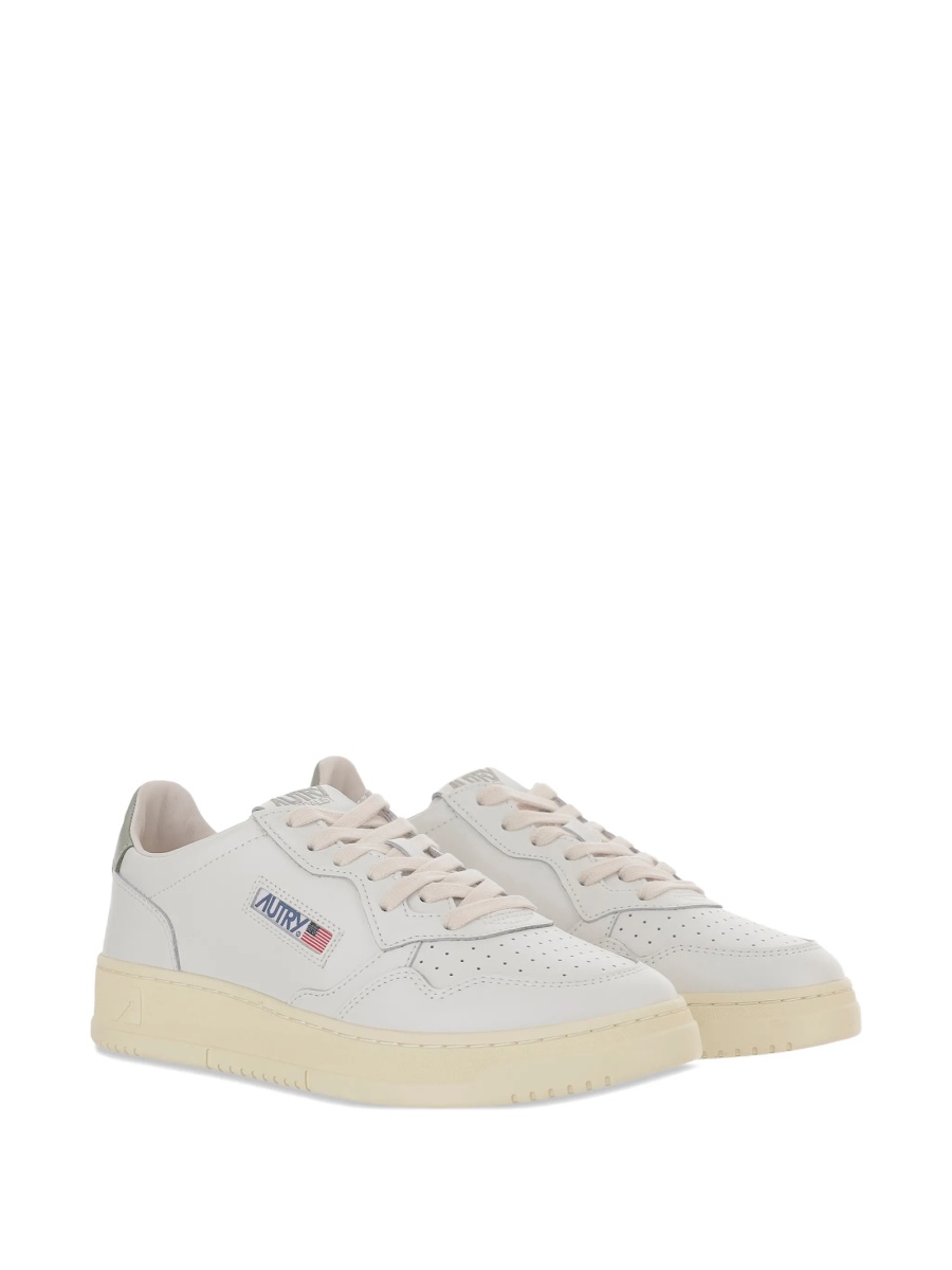 Sneakers AUTRY albi din piele - Img 2