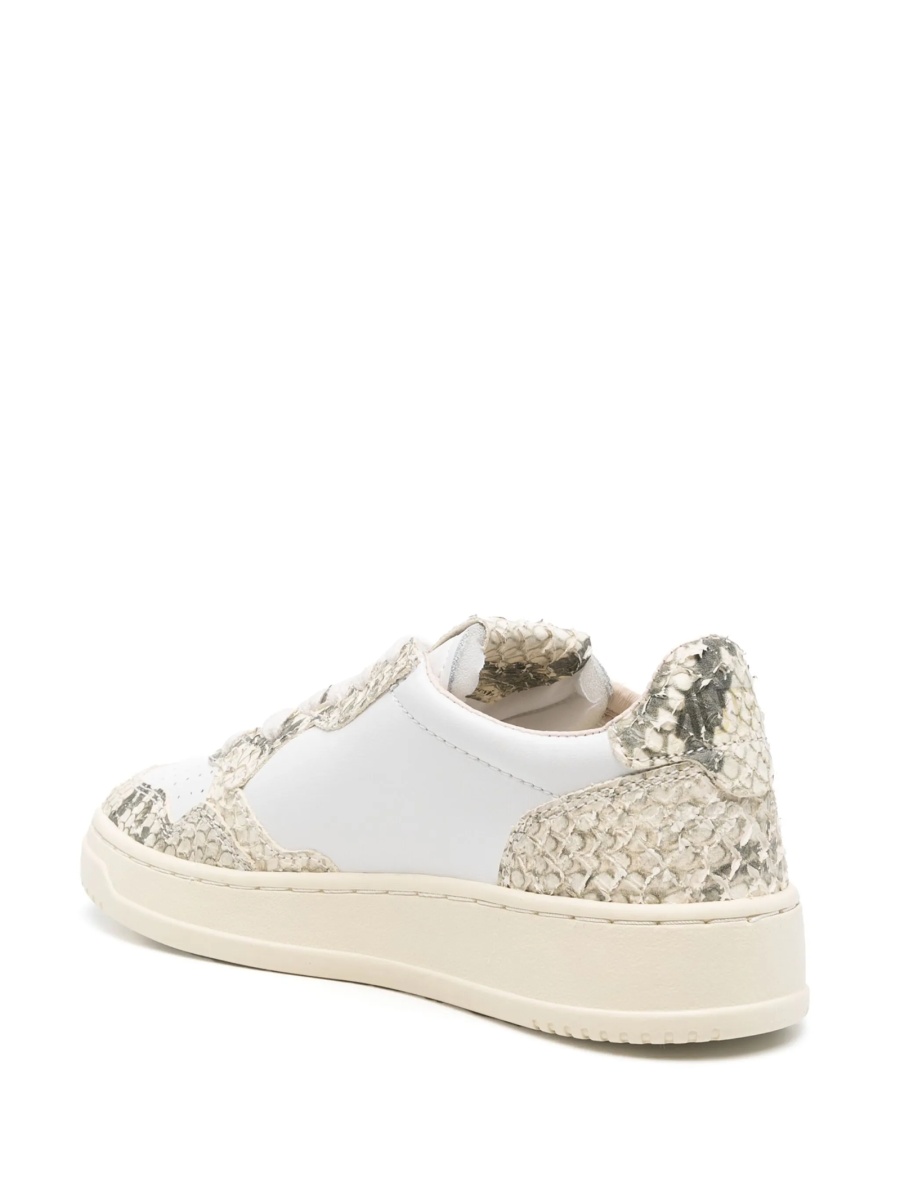 Sneakers AUTRY albi din piele - Img 3