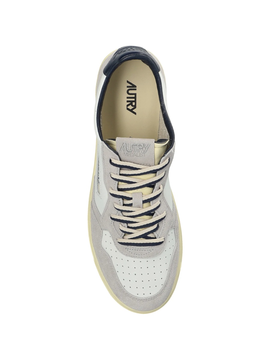 Sneakers AUTRY albi din piele - Img 3