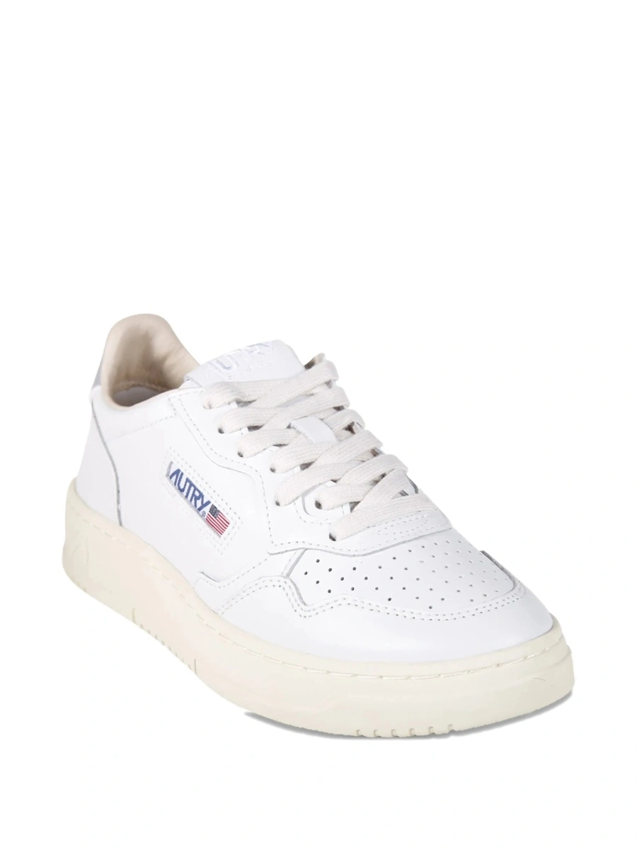 Sneakers AUTRY albi din piele - Img 2