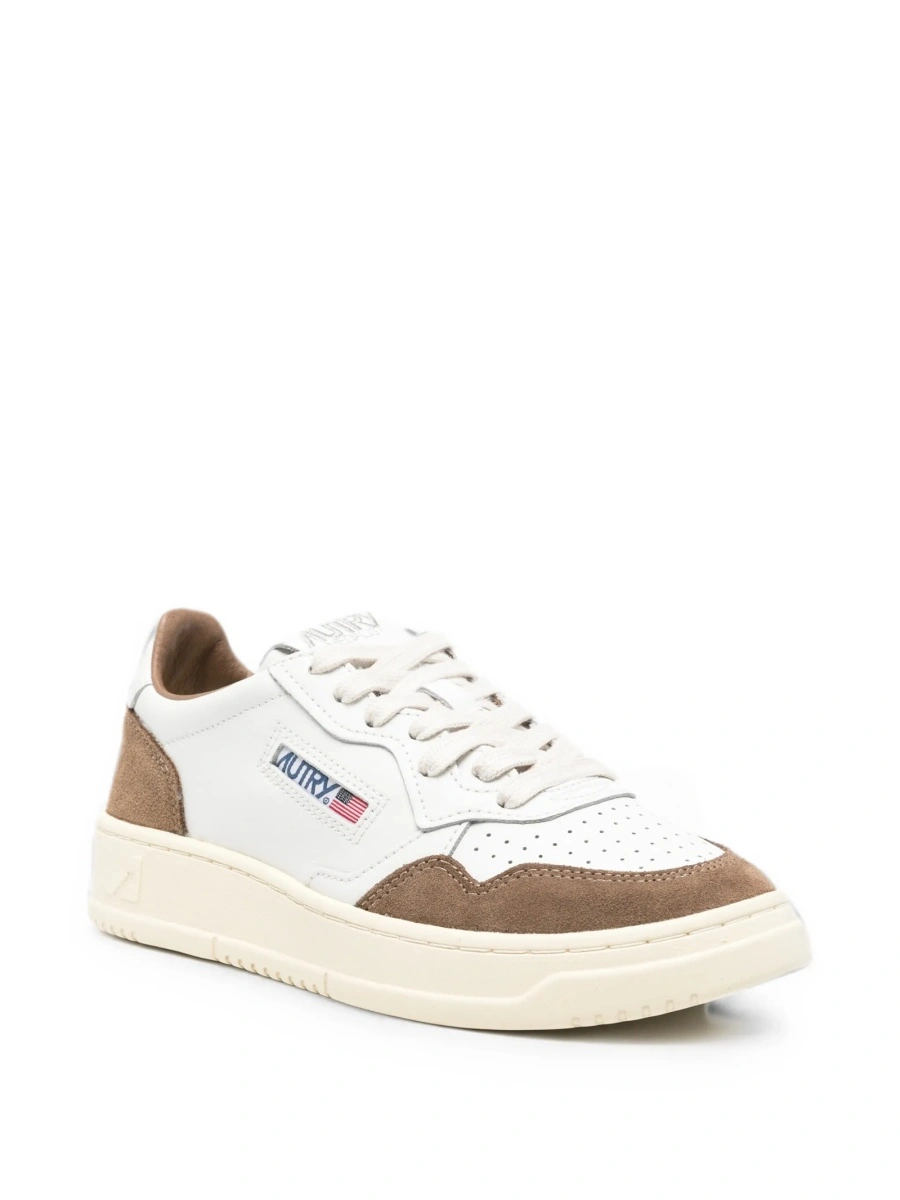 Sneakers AUTRY albi din piele - Img 2