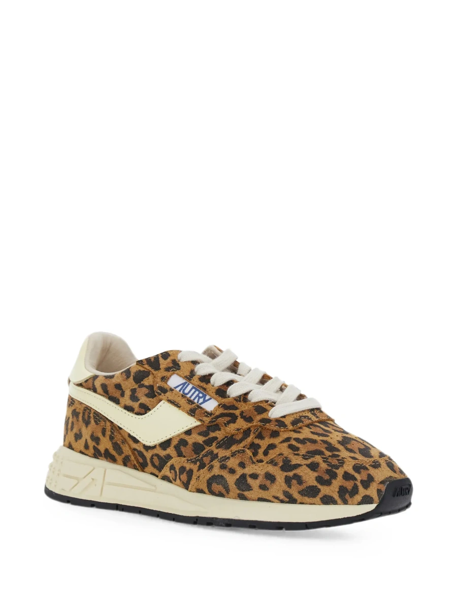 Sneakers AUTRY maro din piele - Img 5