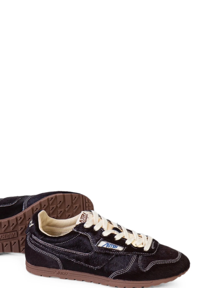 Sneakers AUTRY negri din blana - Img 4
