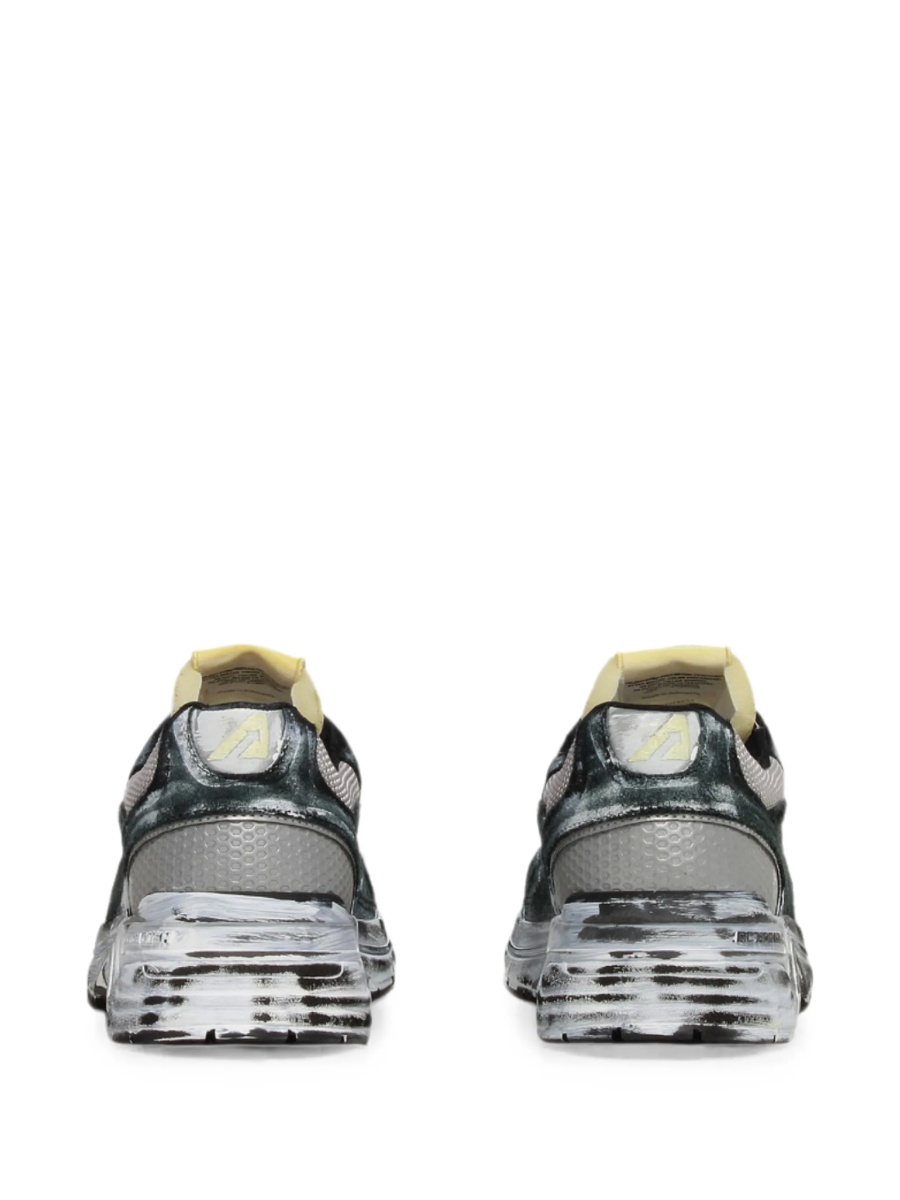 Sneakers AUTRY negri din piele - Img 3