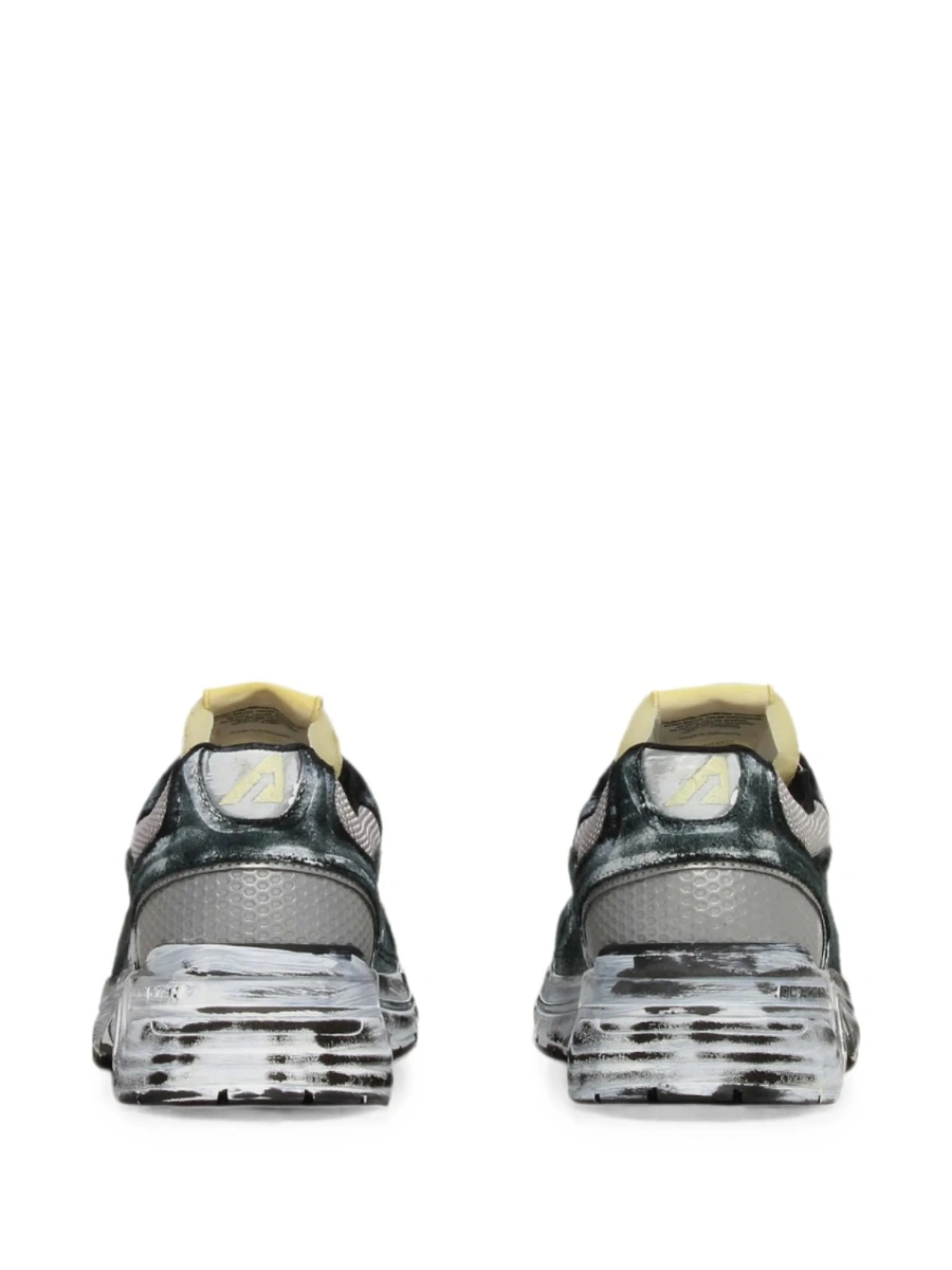 Sneakers AUTRY negri din piele - Img 3