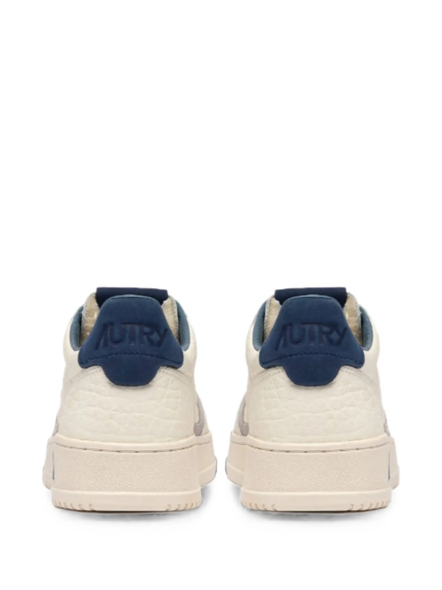 Sneakers AUTRY neutri din piele si piele intoarsa - Img 2