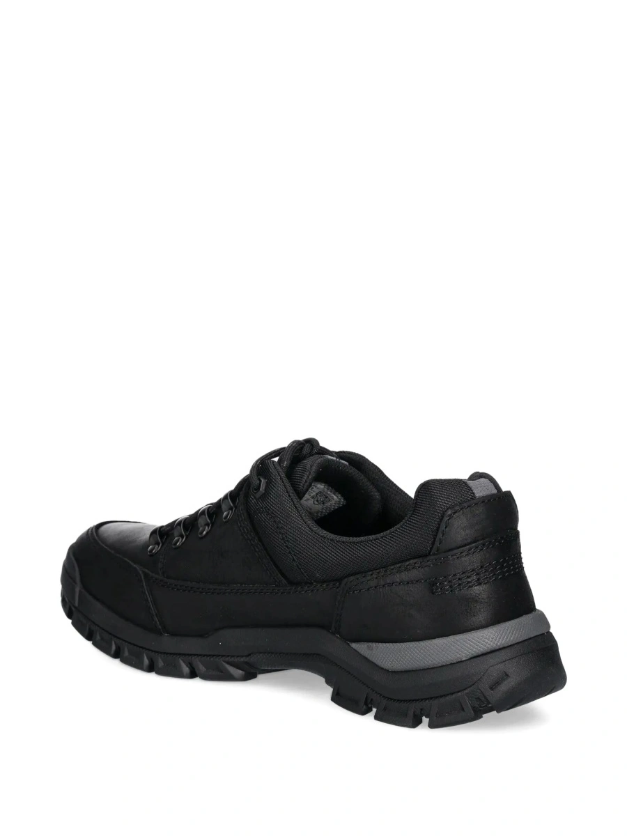 Sneakers Caterpillar negri din piele - Img 5