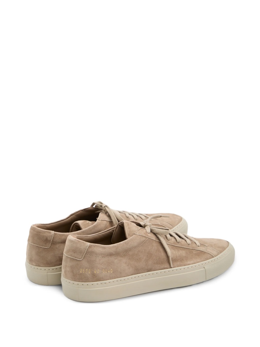 Sneakers Common Projects achilles neutri din piele intoarsa - Img 3
