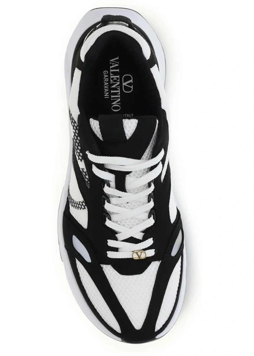 Sneakers Demivee mesh and suede Sneakers - Img 4