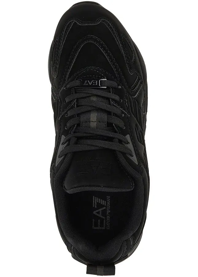 Sneakers EA7 negri din nylon - Img 4