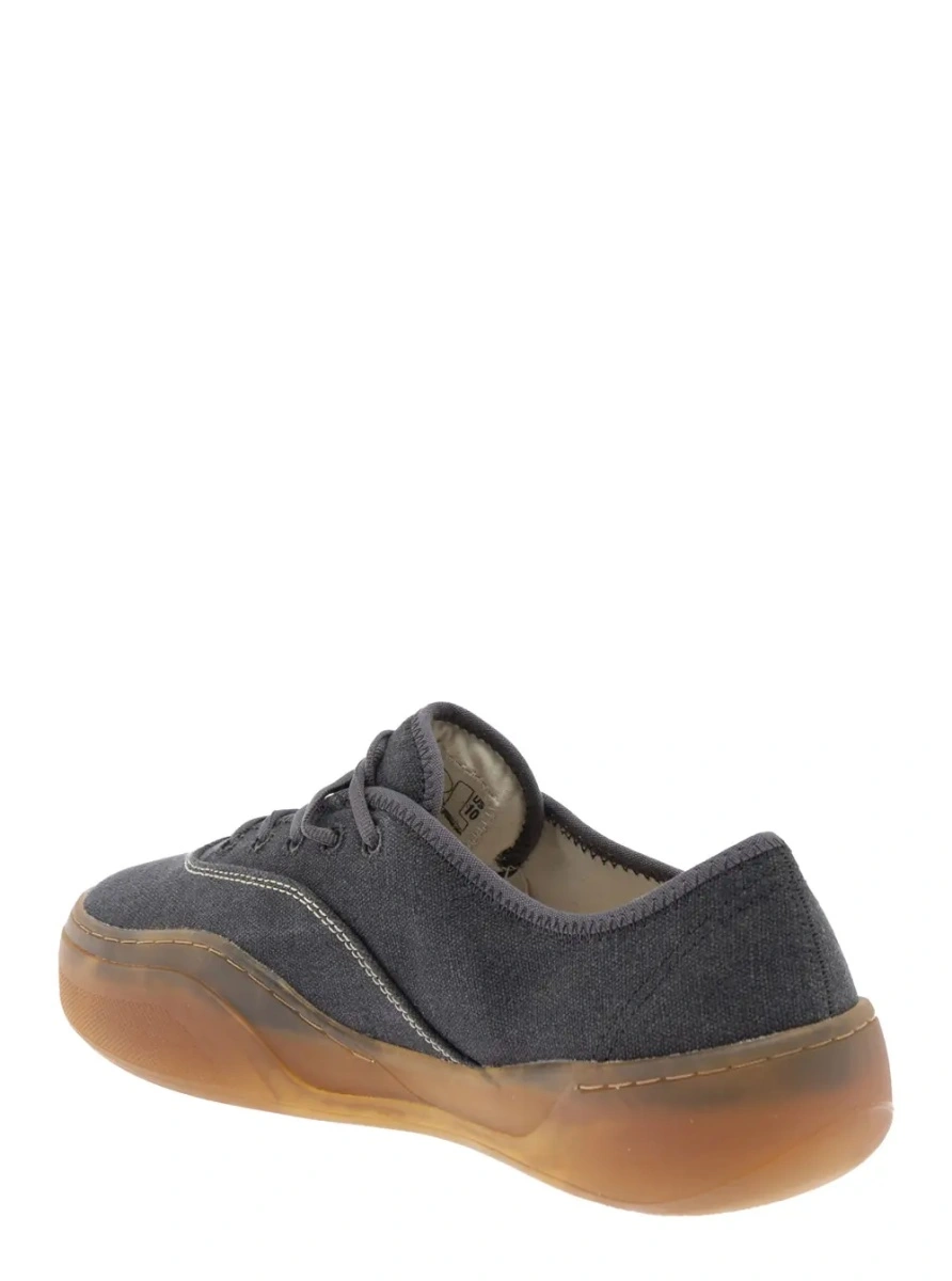 Sneakers ERL negri din bumbac - Img 2
