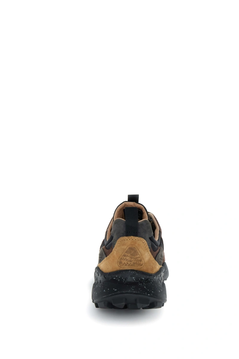 Sneakers Flower Mountain sneakers 2017816.01.1A16 DARK GREY BLACK DARK BROWN - Img 4