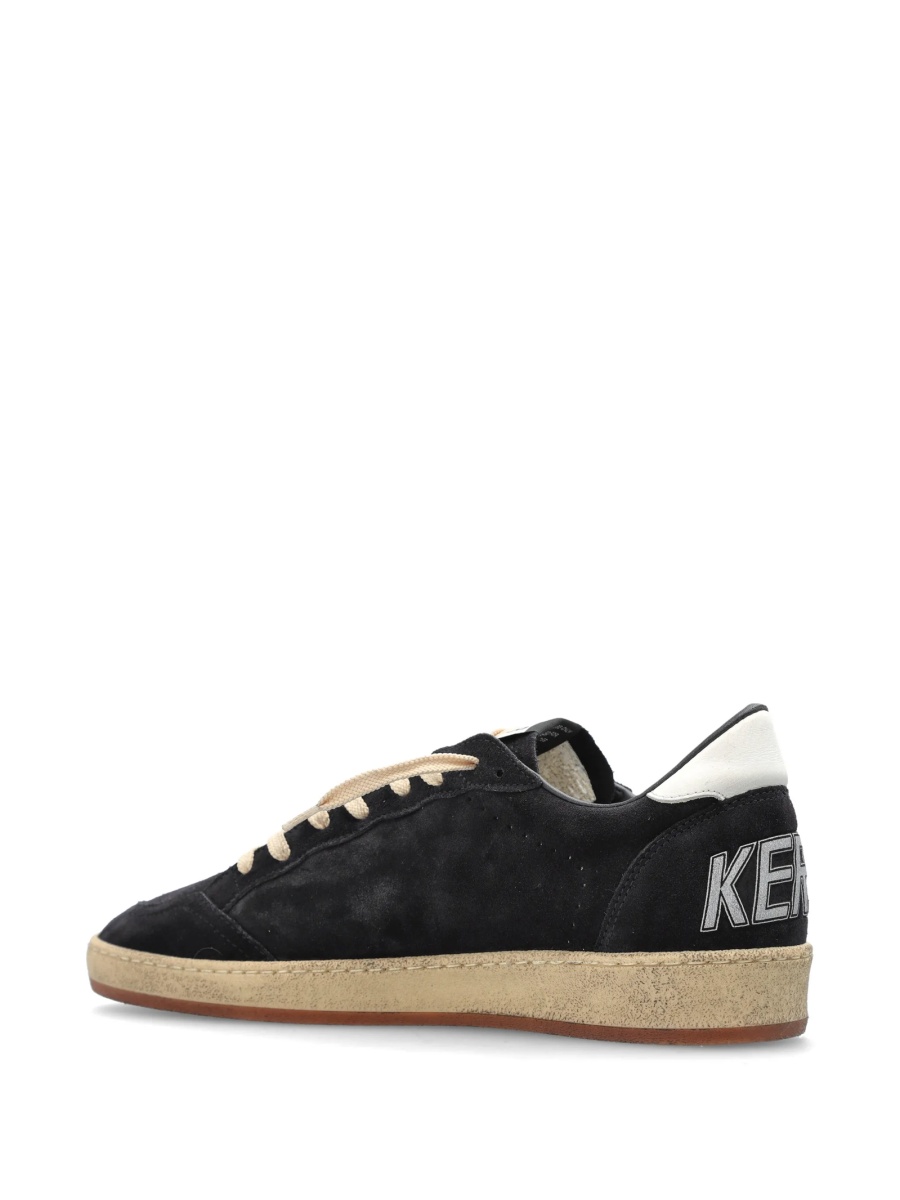 Sneakers Golden Goose ball star negri din piele intoarsa - Img 3