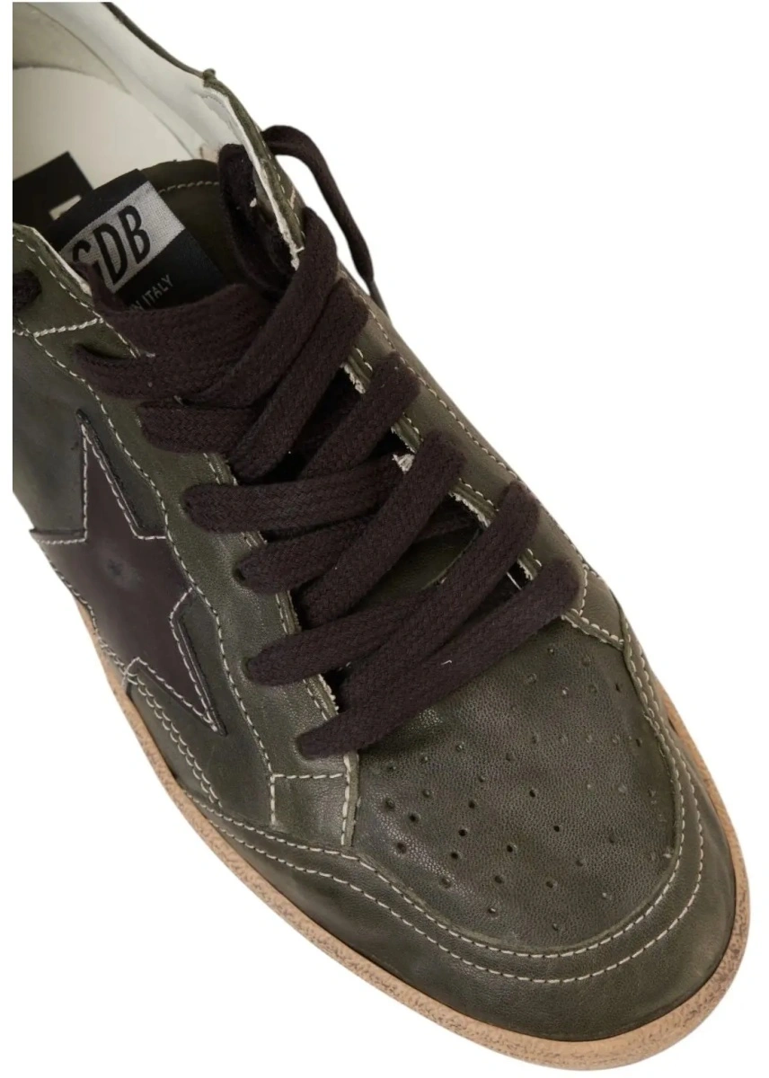 Sneakers Golden Goose 'Ball Star' verzi - Img 4