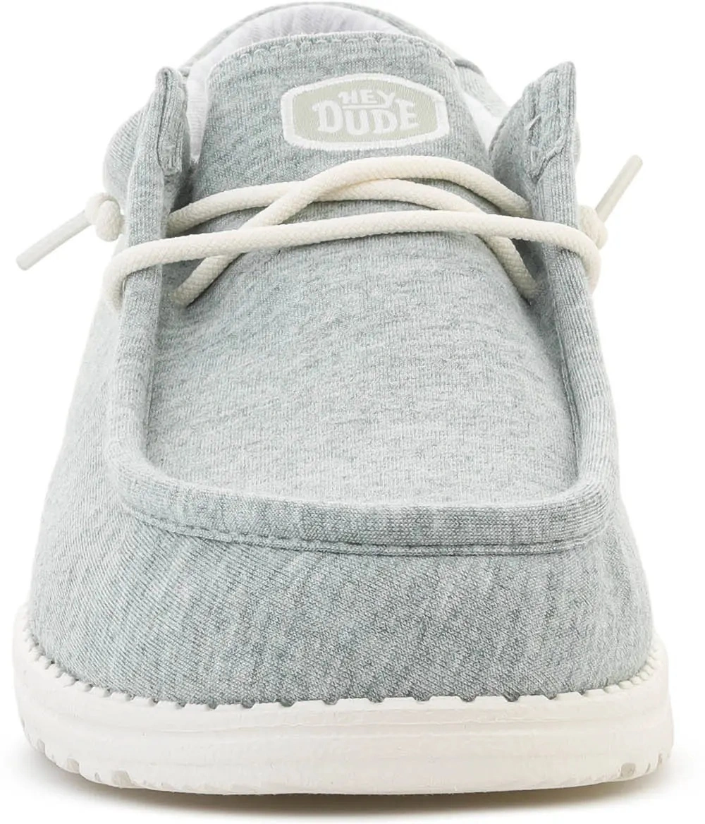 Sneakers Hey Dude gri din jerse - Img 2