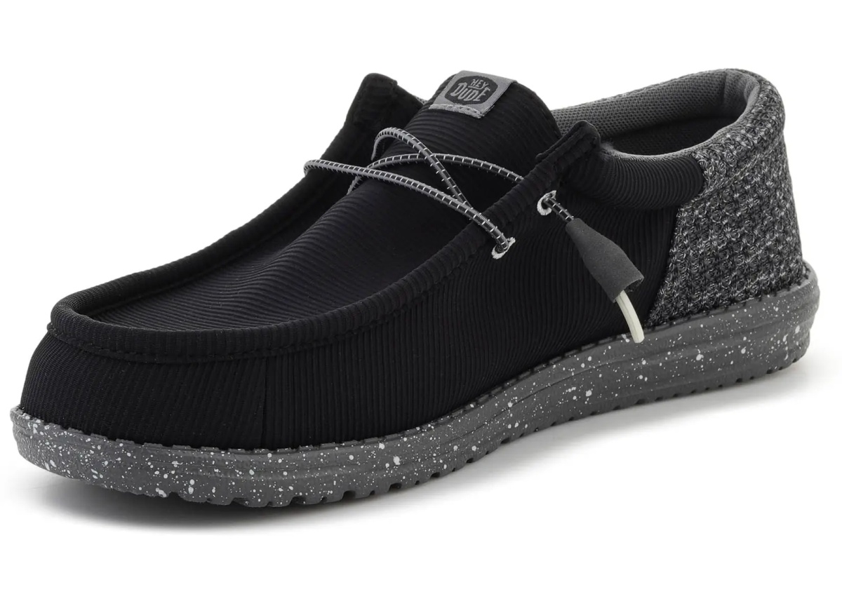 Sneakers HEYDUDE WALLY FUNK MULTI MESH BLACK/SMOKE GREY - Img 3