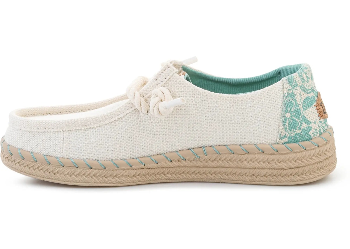 Sneakers HEYDUDE WENDY ESPADRILLE HIBISCUS EGRET/MULTI - Img 5