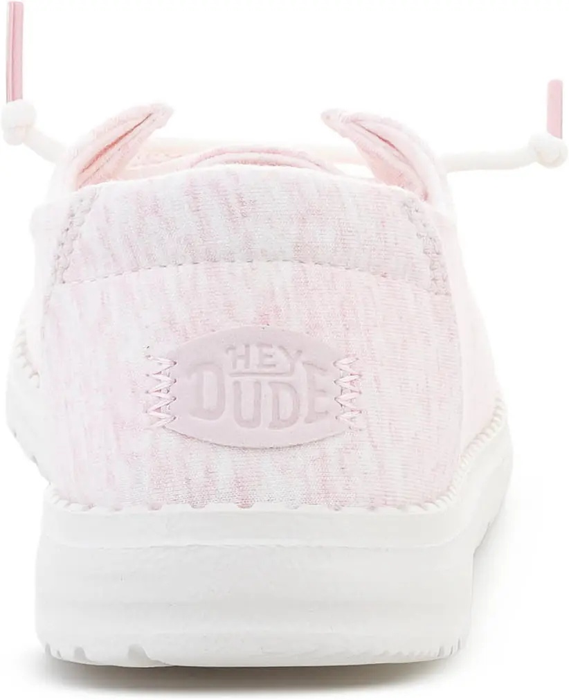 Sneakers HEYDUDE WENDY STRETCH JERSEY LIGHT PINK - Img 5