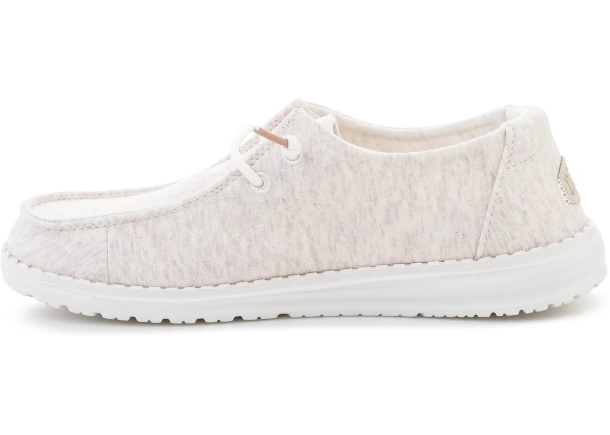 Sneakers HEYDUDE WENDY STRETCH JERSEY OATMEAL - Img 4