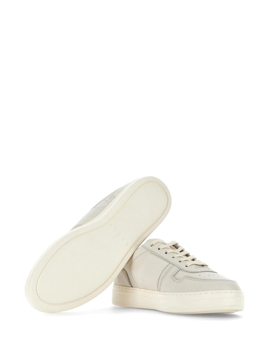 Sneakers Hogan neutri din piele - Img 4