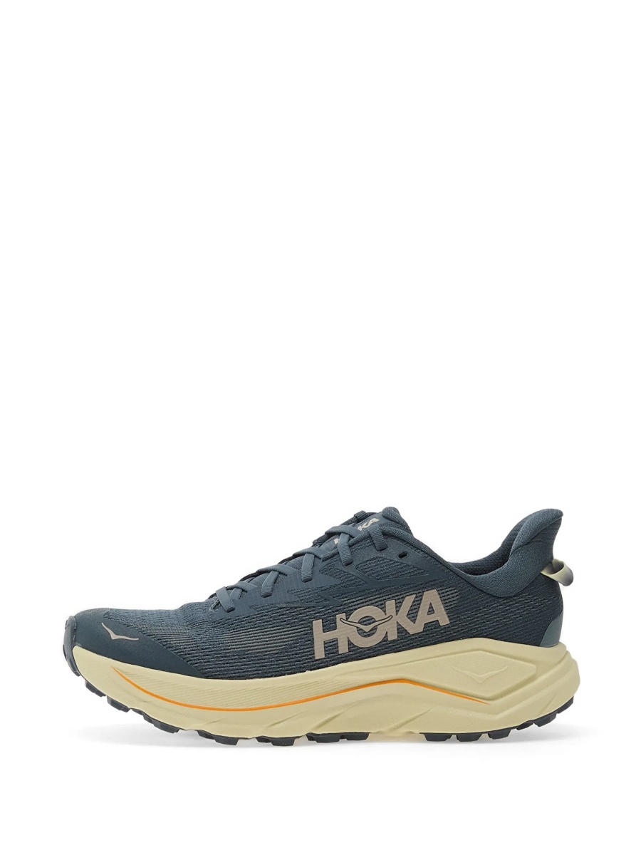 Sneakers Hoka One One albastri din plasa - Img 3