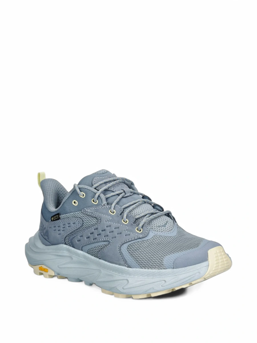 Sneakers Hoka One One albastri din polyester si poliester reciclat - Img 2