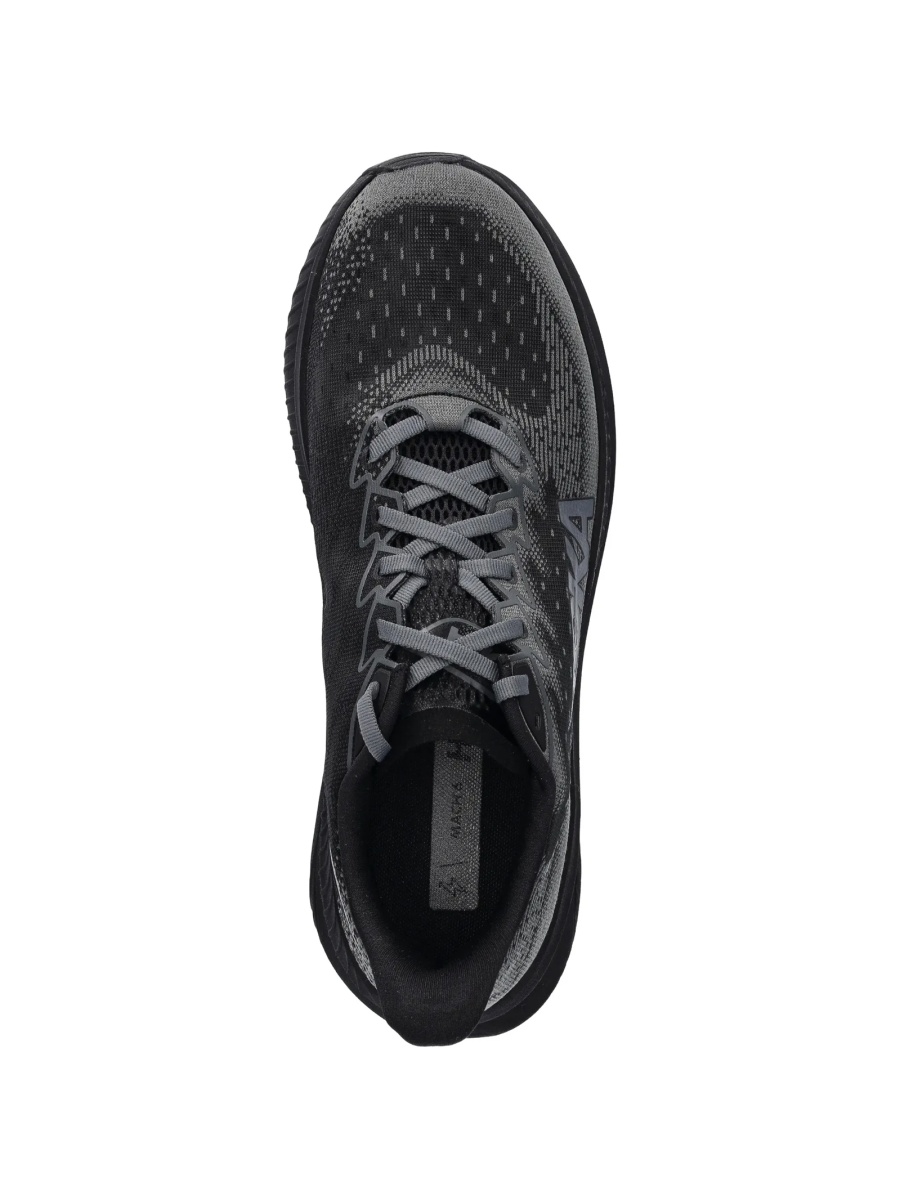 Sneakers Hoka One One gri din material textil - Img 4