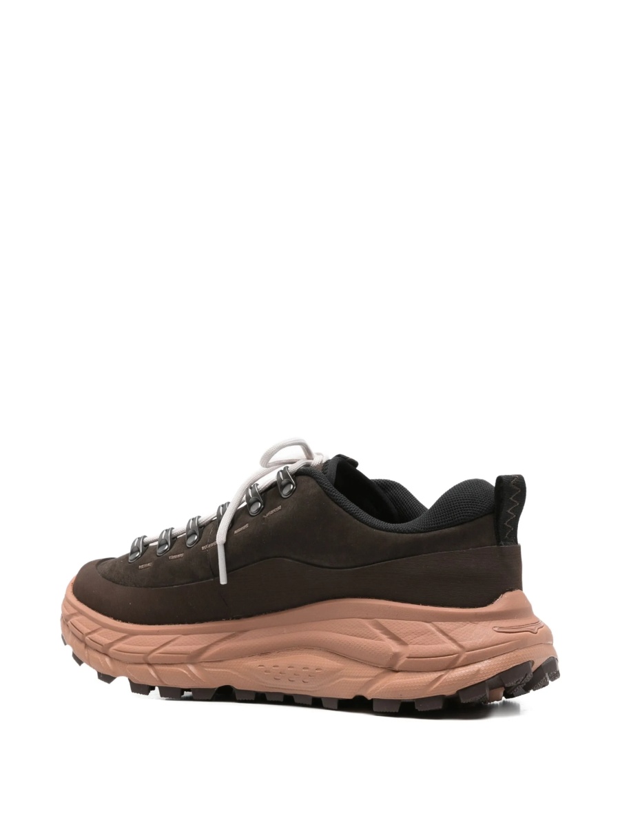 Sneakers Hoka One One maro din piele - Img 3
