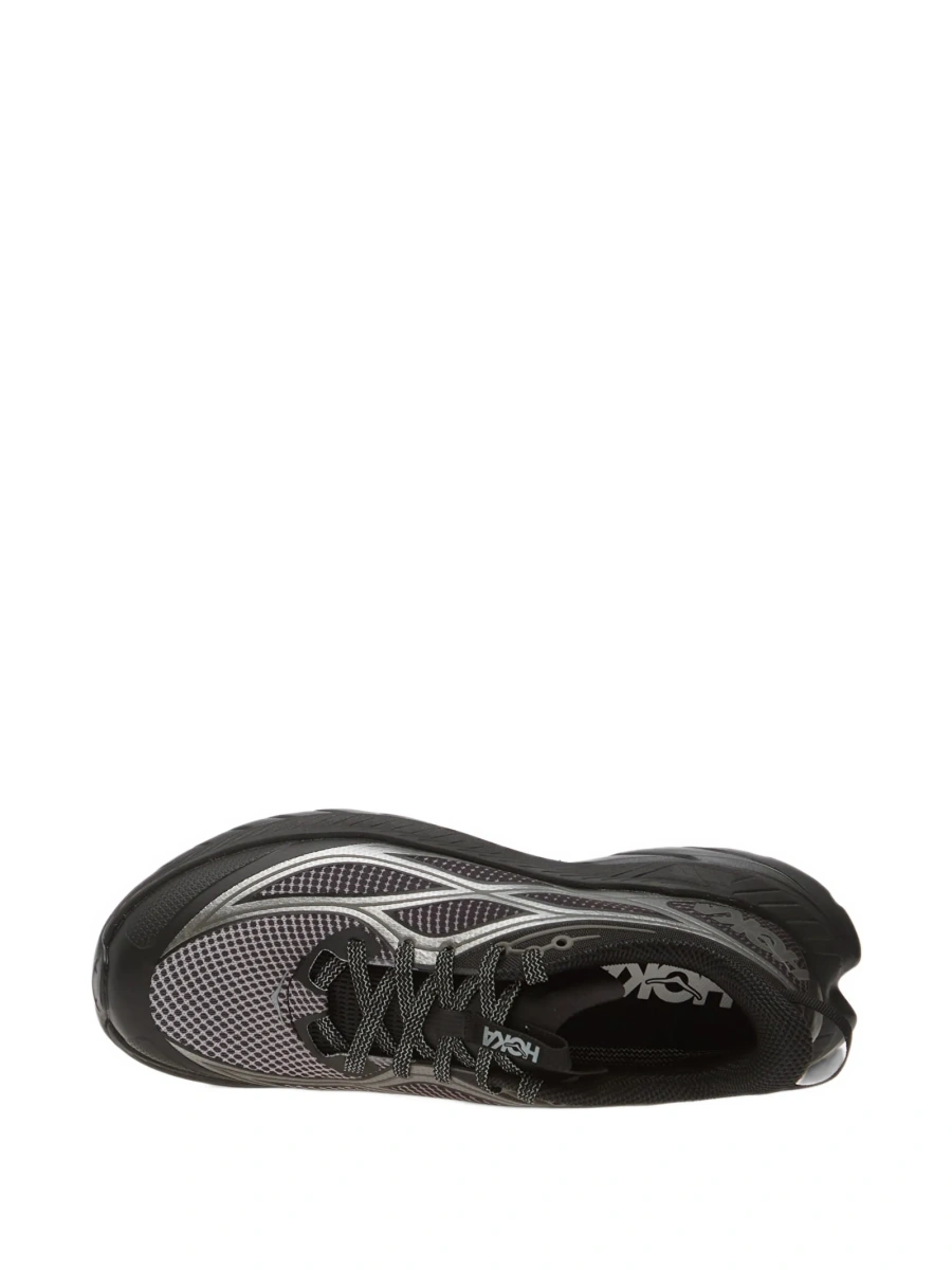 Sneakers Hoka One One negri din material textil si tpu - Img 5