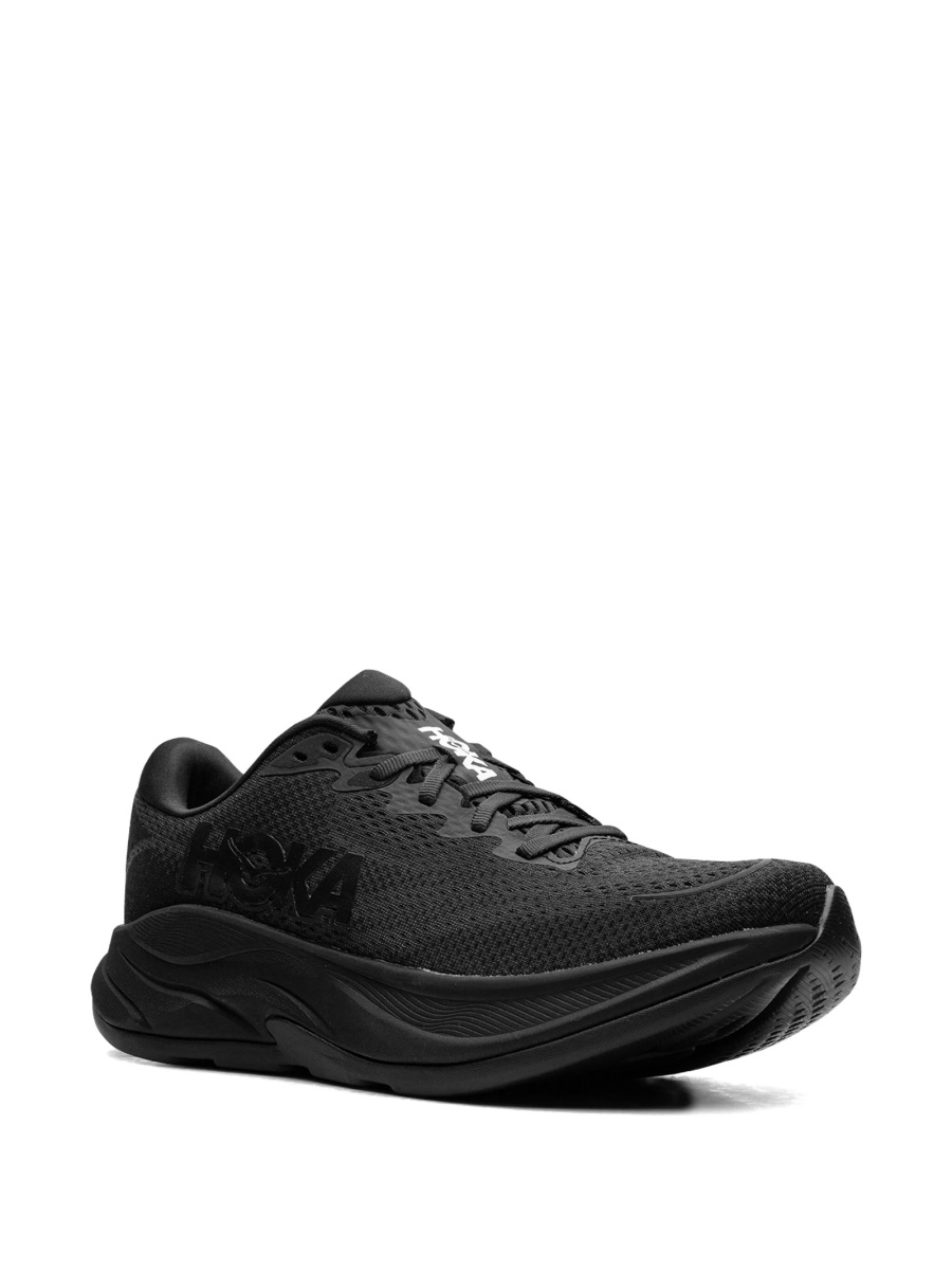 Sneakers Hoka One One negri din material textil - Img 2