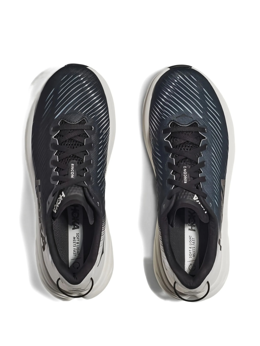 Sneakers Hoka One One negri din plasa - Img 4