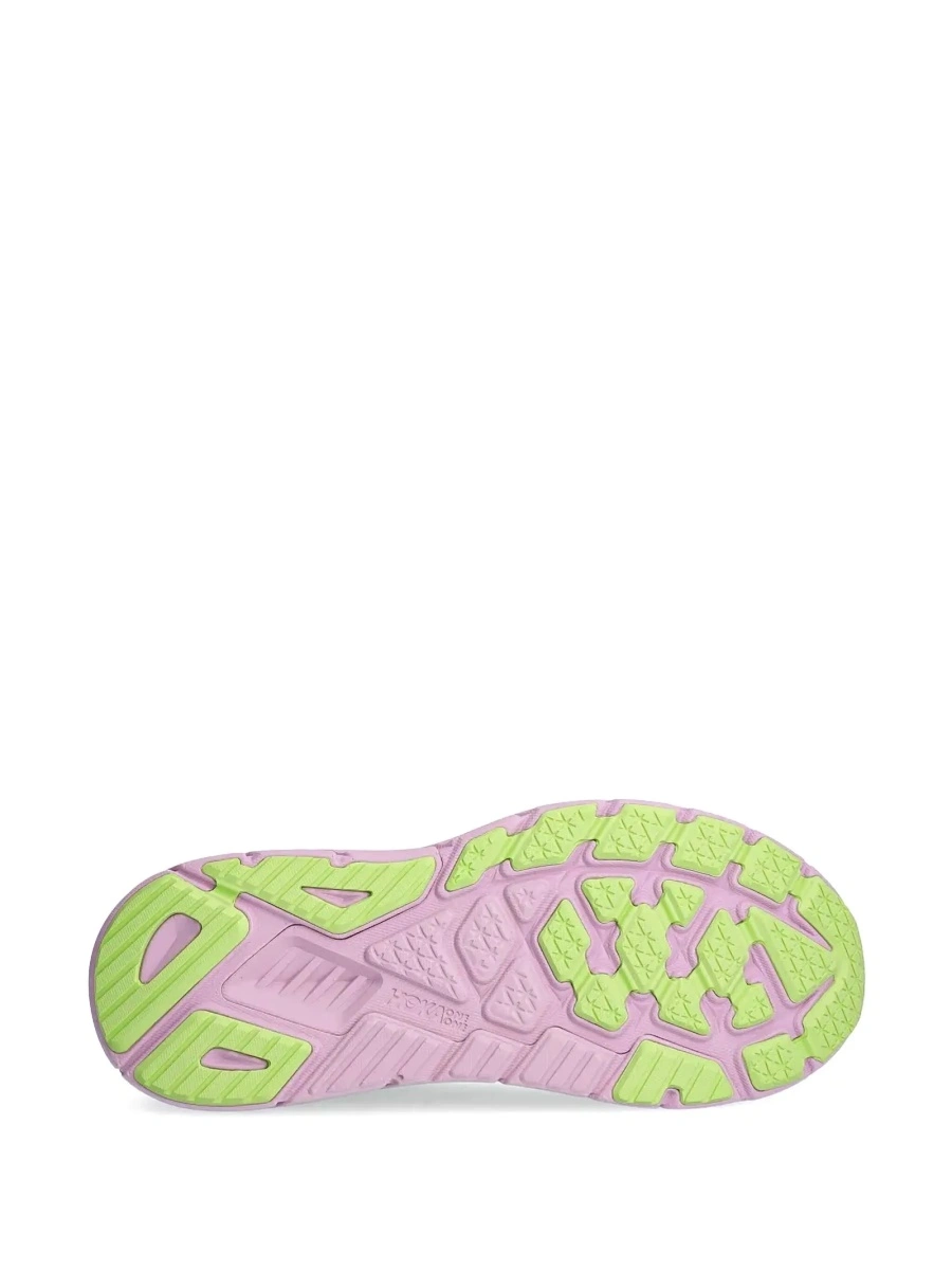 Sneakers Hoka One One violet din material textil - Img 5