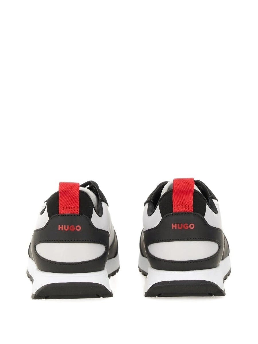 Sneakers Hugo Boss albi din polyester - Img 3