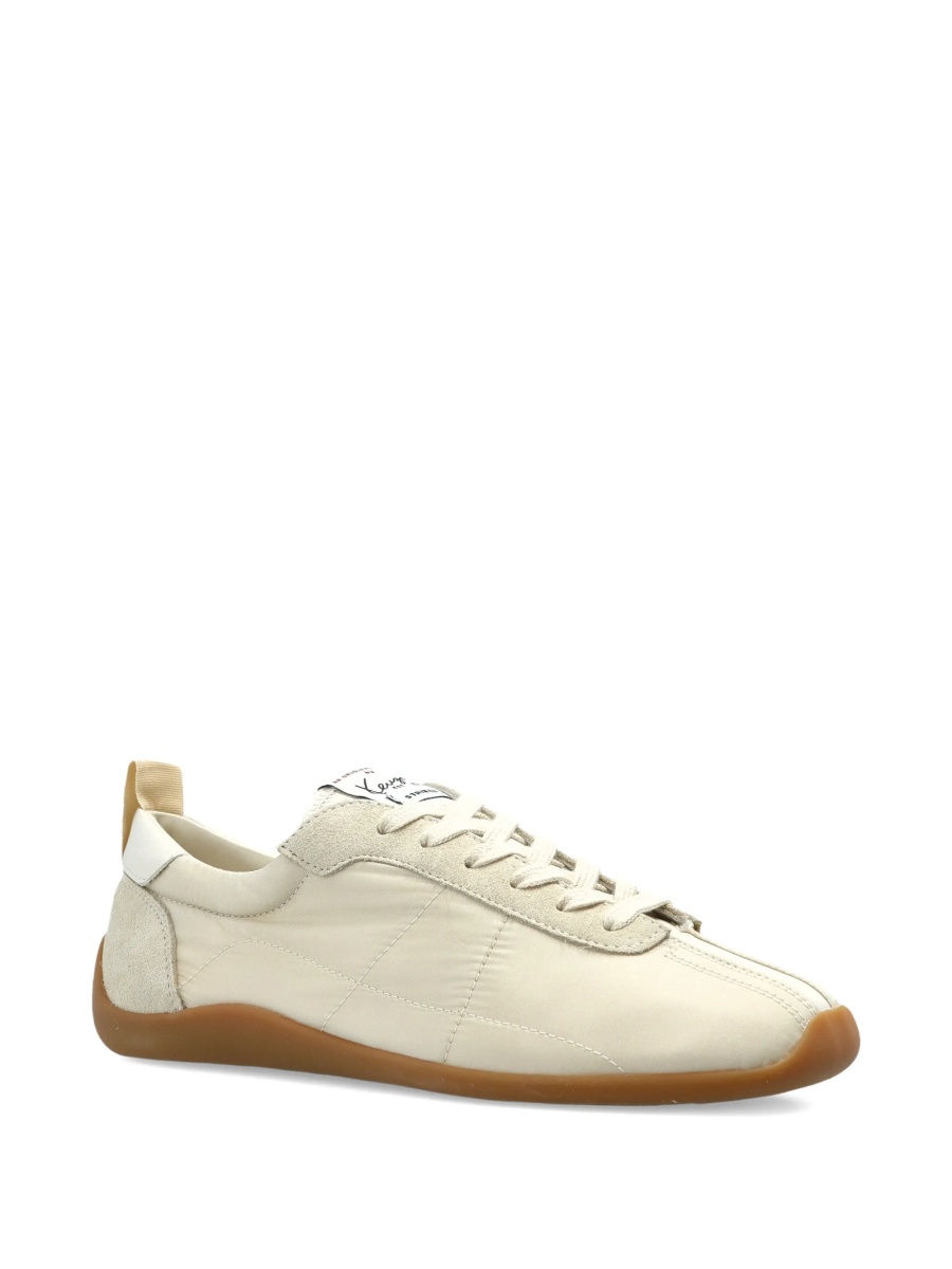 Sneakers Kenzo neutri din piele intoarsa si poliamida - Img 2