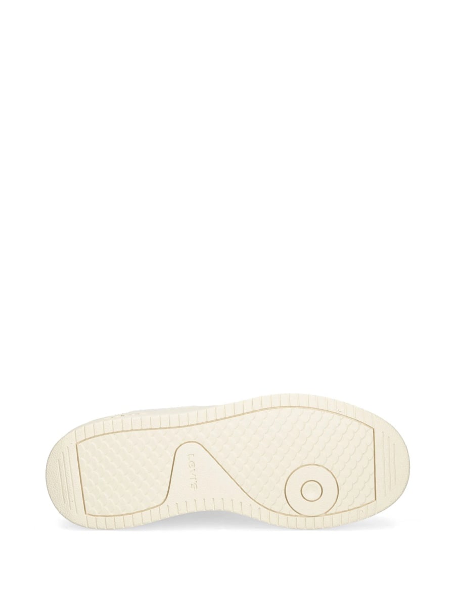 Sneakers Levi's® albi din poliuretan si piele - Img 5