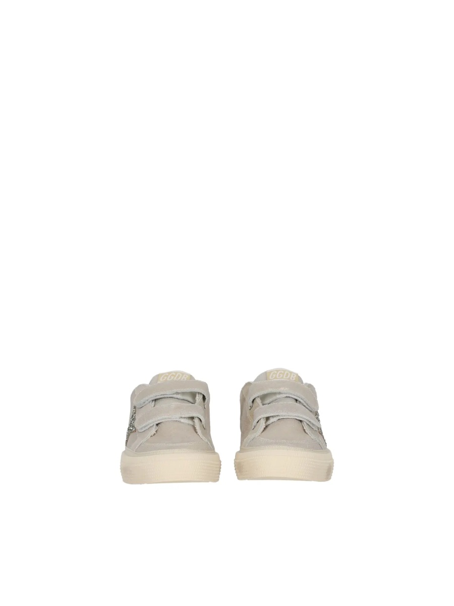Sneakers MAY SCHOOL LAMINATED SUEDE UPPER TOE VAMP AND TONGUE GLITTER STAR AND HEEL - Img 3