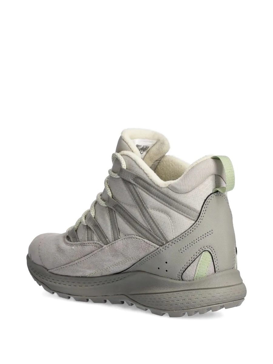 Sneakers Merrell gri din piele intoarsa si material textil - Img 4