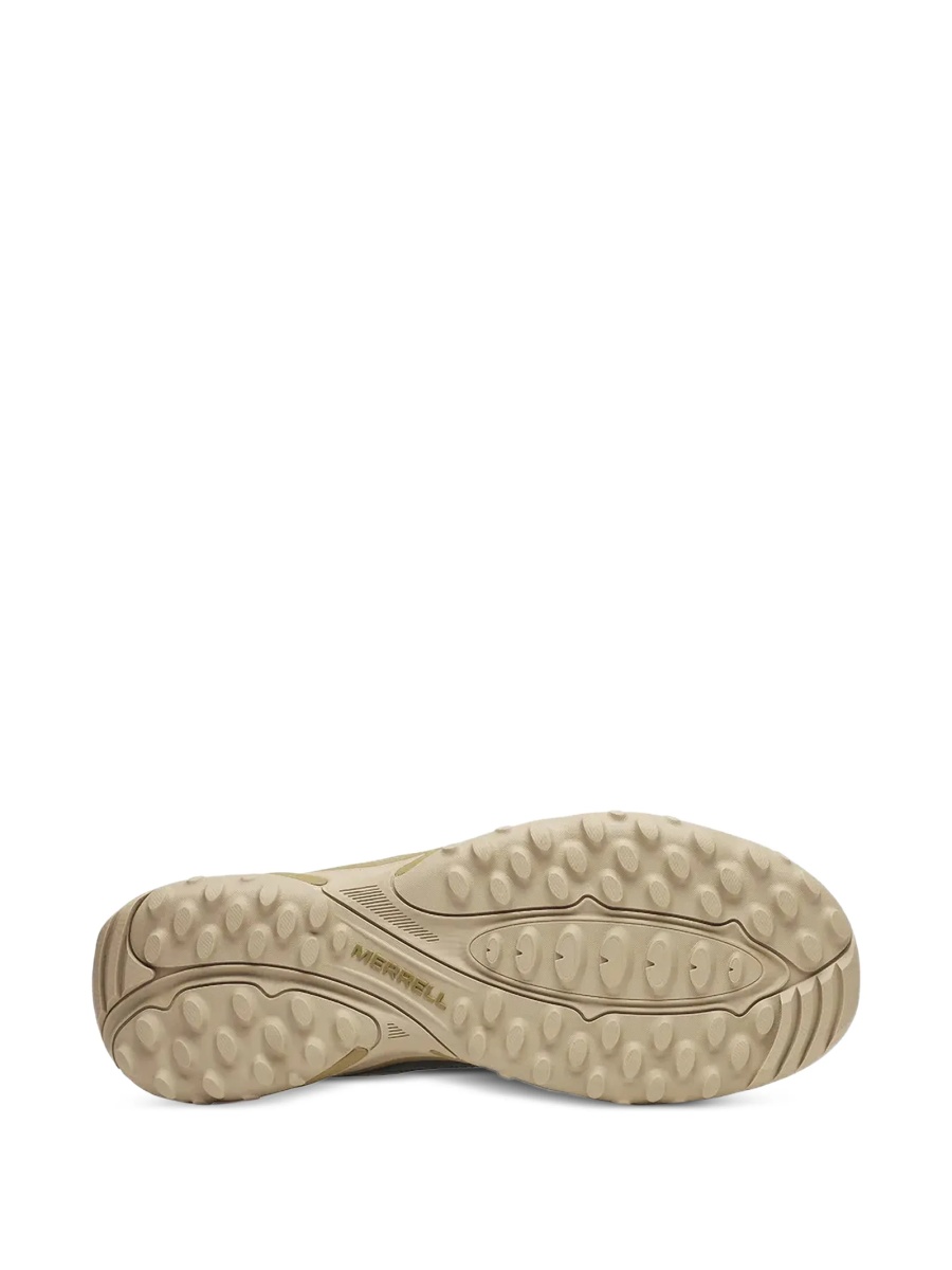 Sneakers Merrell neutri din piele intoarsa si material textil - Img 3