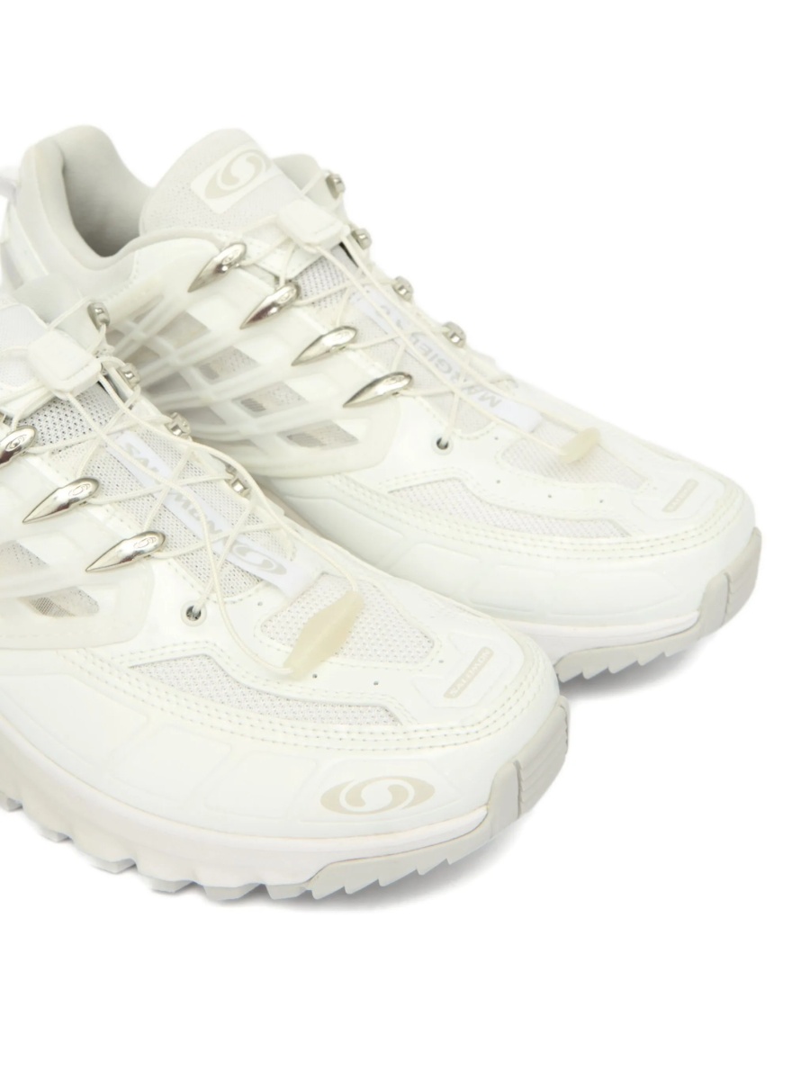 Sneakers MM6 Maison Margiela albi din poliamida si polyester - Img 4