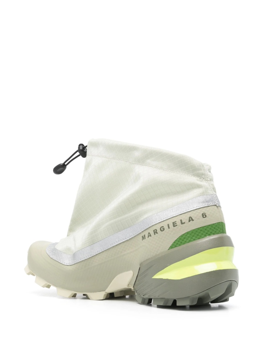 Sneakers MM6 Maison Margiela verzi din poliuretan si material textil - Img 3