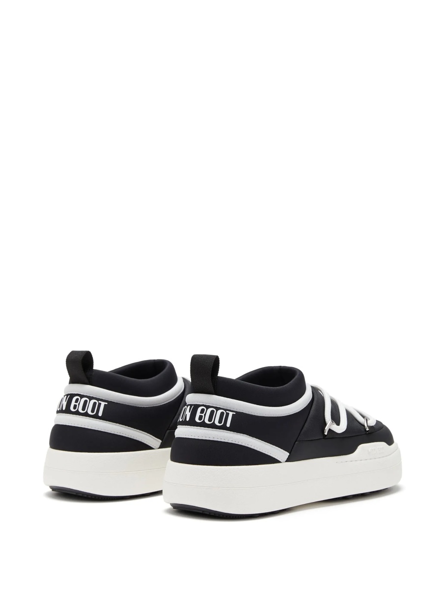 Sneakers Moon Boot negri din poliuretan si poliamida - Img 3