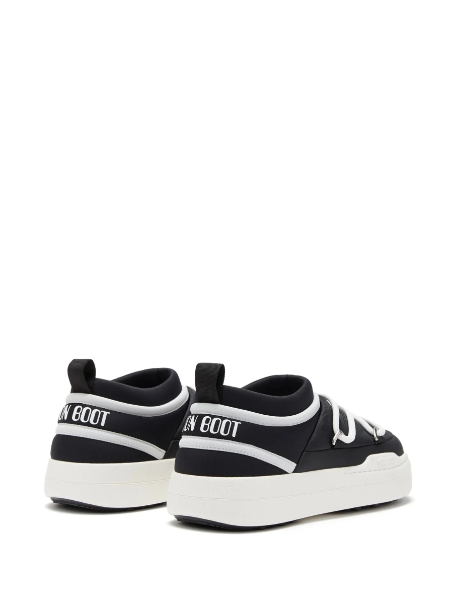 Sneakers Moon Boot negri din poliuretan si poliamida - Img 3