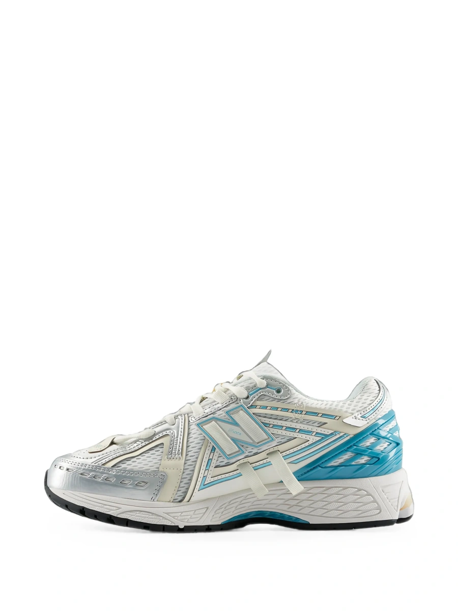 Sneakers New Balance 1906R albi din plasa - Img 4
