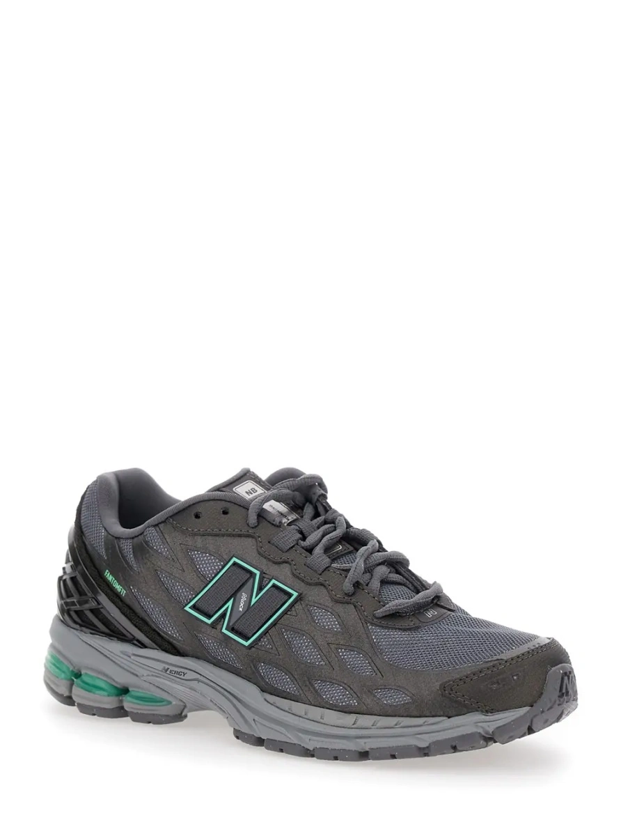 Sneakers New Balance '1906R' gri din fibra sintetica - Img 2