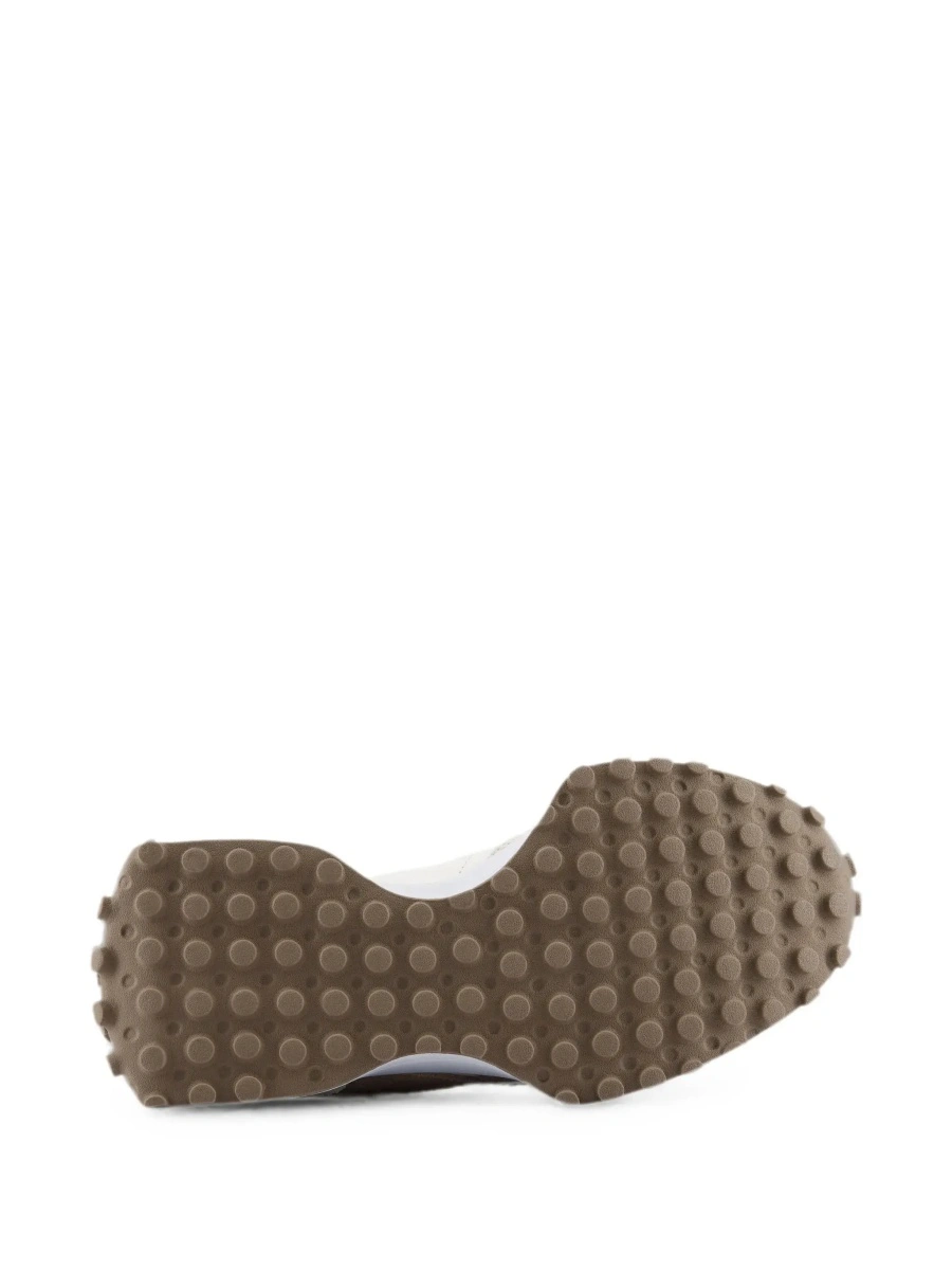 Sneakers New Balance '327' bej din piele si material textil - Img 8
