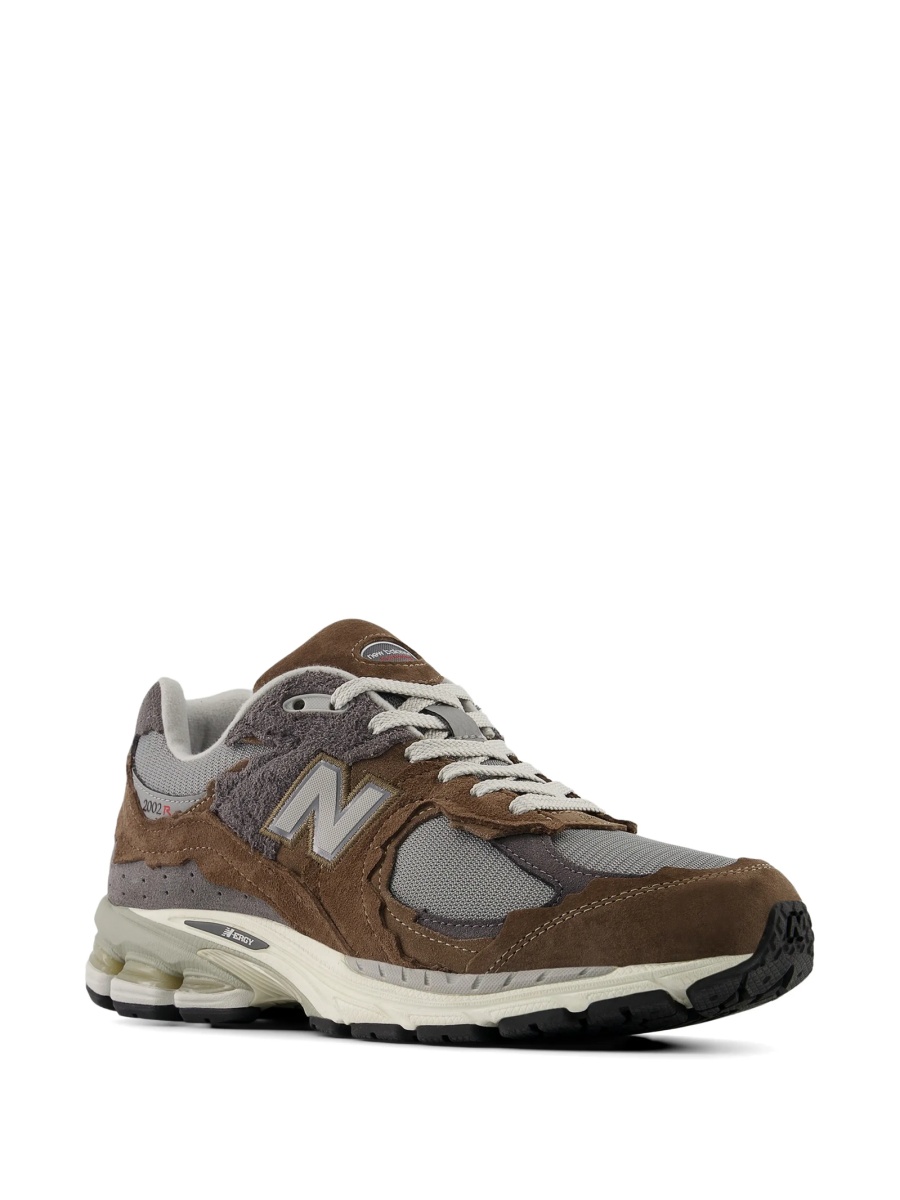 Sneakers New Balance maro din piele intoarsa si plasa - Img 2