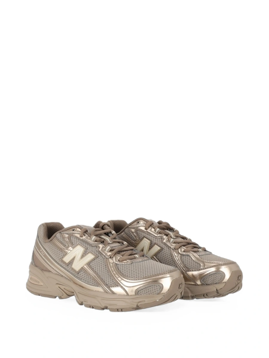 Sneakers New Balance maro din plasa si poliuretan - Img 2
