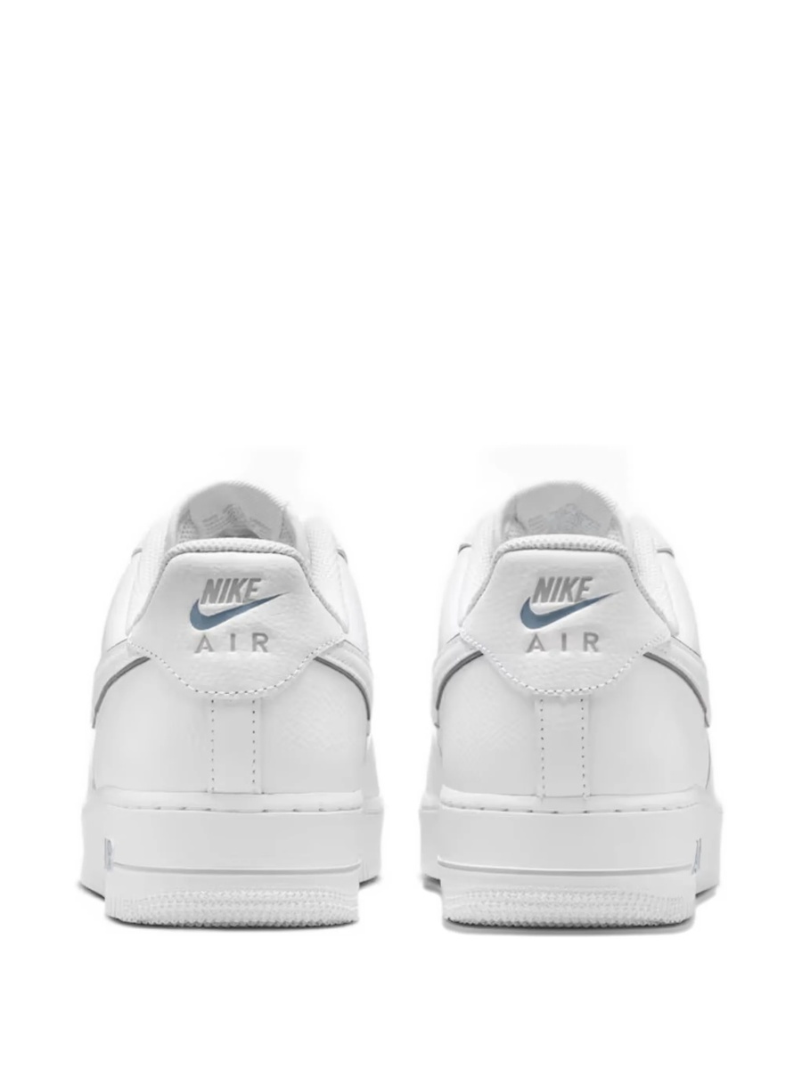 Sneakers Nike air force 1 albi din piele si piele eco - Img 2