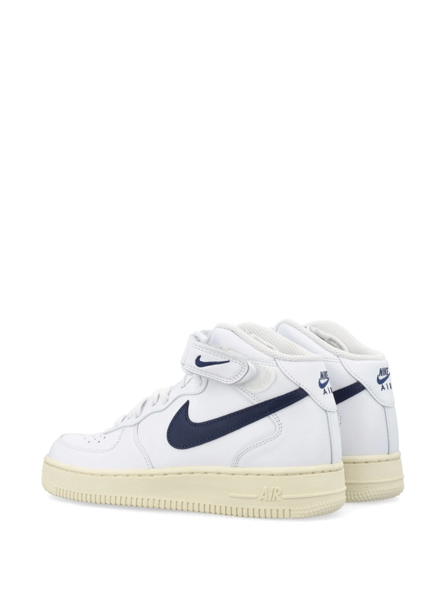 Sneakers Nike air force 1 albi din piele - Img 3