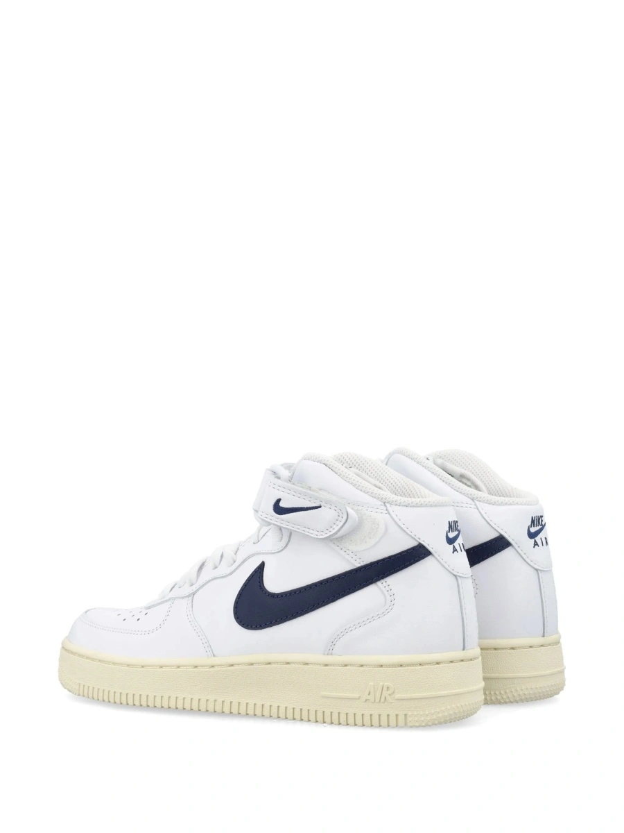Sneakers Nike air force 1 albi din piele - Img 3